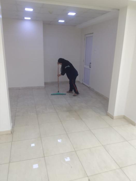تنظيف قاعة